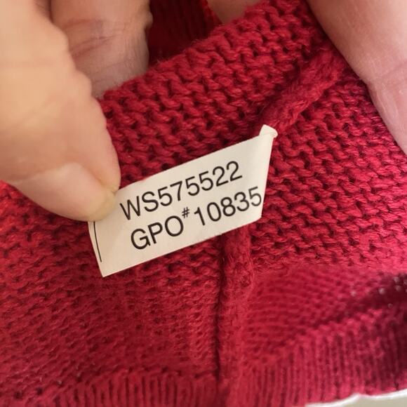 Vintage White Stag Christmas Sweater Vest Size 18w/20w Skiing Reindeer Red Women - Picture 6 of 7